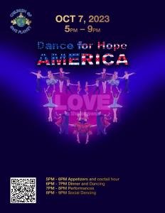 Dance for Hope America flyer