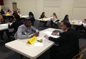 Speed mentoring with PUSD