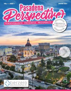 Pasadena Perspective magazine cover