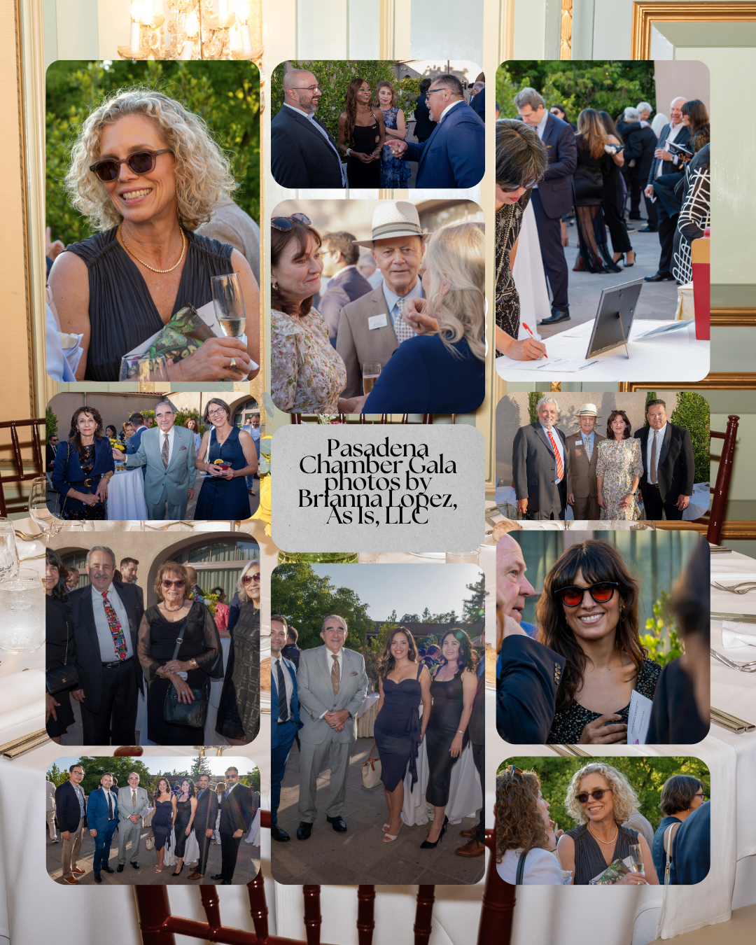 Pasadena Chamber Inaugural Gala 2nd photo collage