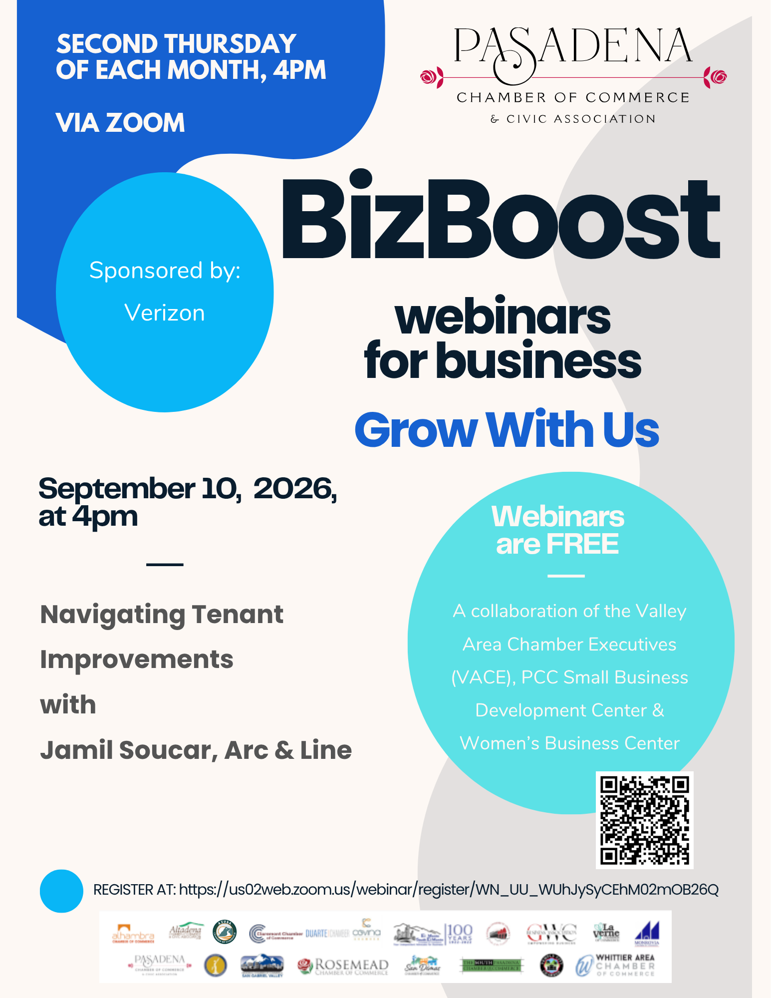BizBoost September webinar flyer