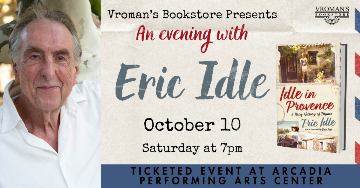 Eri Idle flyer for Vroman' event