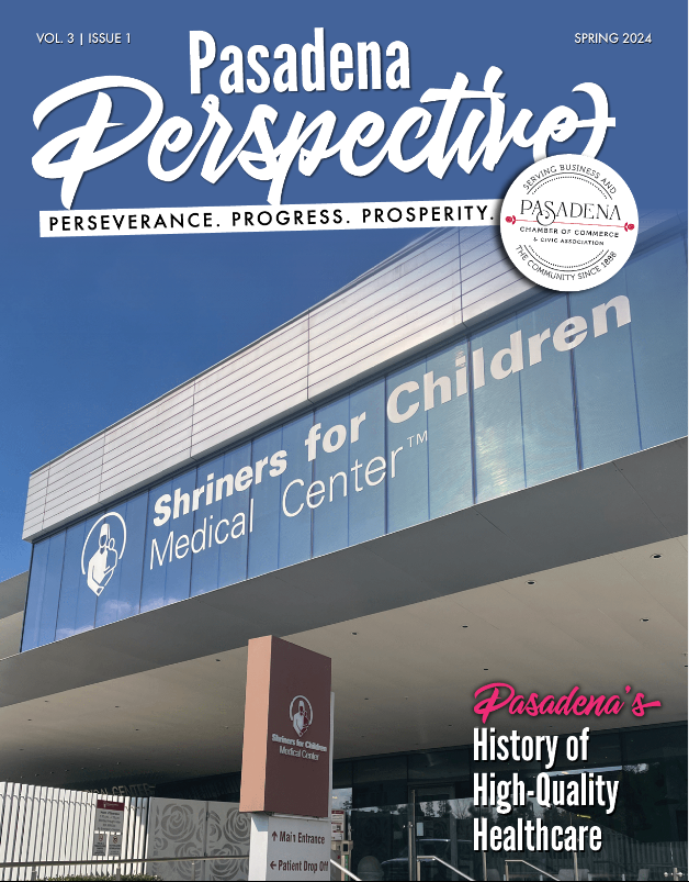pasadena Perspective digital magazine cover 2024