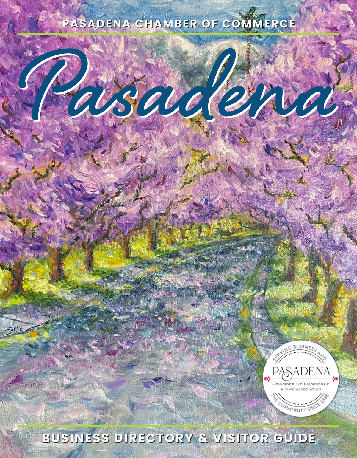 Cover of Pasadena Chamber buusiness Directory