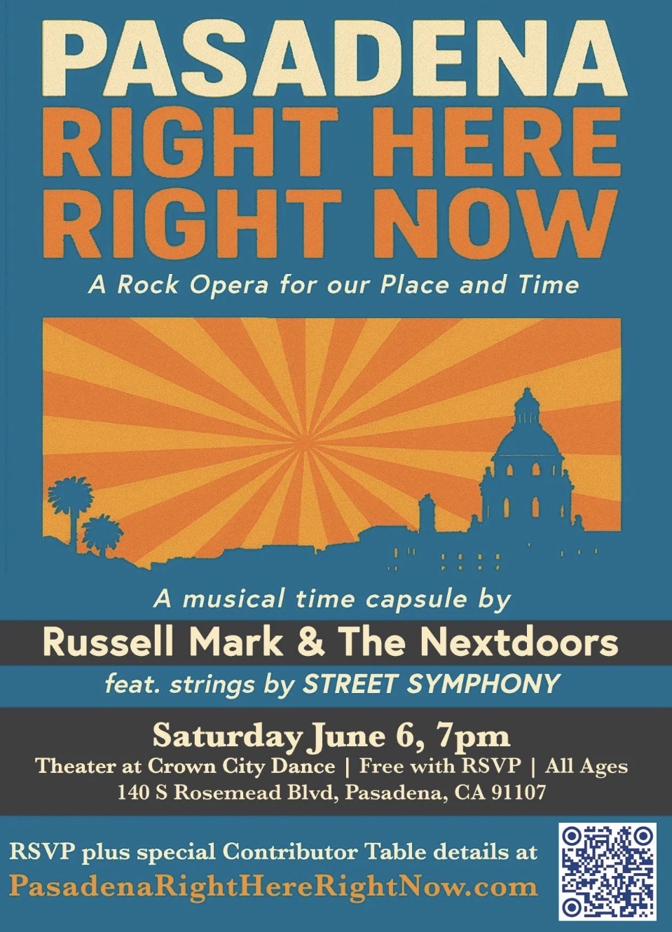 next doors rock opera premier flyer
