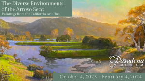 California Art Club Exhibition at Pasadena Museum of history banner ad
