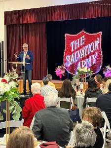 Fritz Coleman emcees Salvation Army Red Kettle Kick-off Event Fritz Coleman emcees Salvation Army Red Kettle Kick-off Event