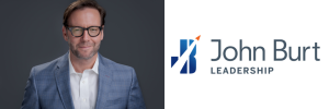 John Burt leadership photo and logo