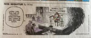 Non Sequitur Santa Comic