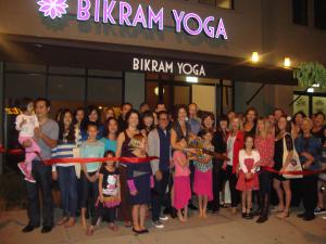 Bikran Yoga celebrated its anniversary and joining the Pasadena Chamber with a ribbon cutting.