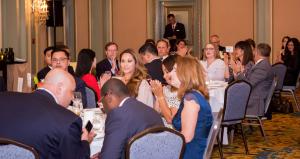 Following a hosted cocktail reception and silent auction, guests enjoyed a delicious dinner at the Langham.