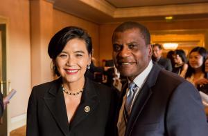 Congresswoman Judy Chu and Raphael Henderson of Wells Fargo attended in 2016.