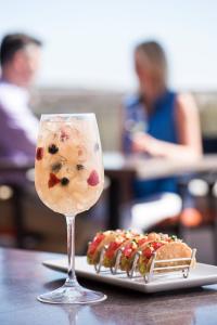 The White Sangria at Del Frisco's Grille