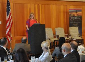 Tracy Hernandez, Founding CEO of BizFed, discussed issues facing the business community in Los Angeles County.