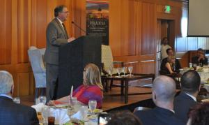 Nayor Terry Tornek discussed Pasadena priorities at the Summit.