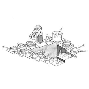 Escher dishwasher