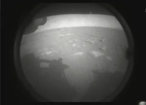 First photo of Mars surface from Perserverance. Marsa photo from Persererance rover