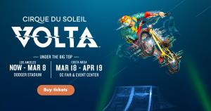 VOLTA by Cirque du Soleil discount