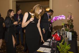 Chamber member donated nearly 100 items for the silent auction.