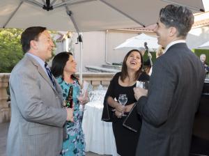 Gala guests, including Board member Don Schweitzer and his wife Maria enjoyed a hosted cocktail reception before the dinner and awards ceremony. Gala guests enjoyed a hosted cocktail reception before the dinner and awards ceremony.