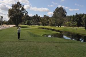 It was a beautiful day on the course at Brookside. Golfing at Brookside