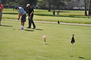 A putting, longest drive and closest to the pin contest provide fun opportunities during the tournament..