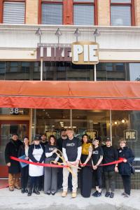 We celebrated Pi Day at I Like Pi with a ribbon cutting. I Like Pie Ribbon Cutting photo