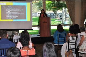 Health Careers Academy student Monica Go talked about her summer experience.