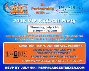 LA Mixer Kick off event