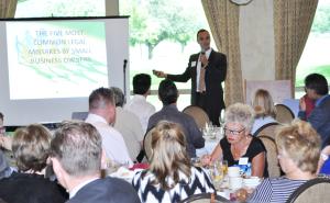 Noah Green of Lee and Green Attorneys at Law was the presenting sponsor at the April lunch.