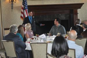 Pasadena City College sponsored December's lunchtime networking event.