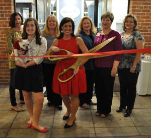 Meshell Sohl and Mimi et Cie private jewelers celebrated their three year anniversary at Arcade Lane in Pasadena with a ribbon cutting