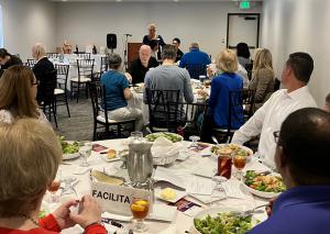 Networking at Chamber Luncheon Alliance.