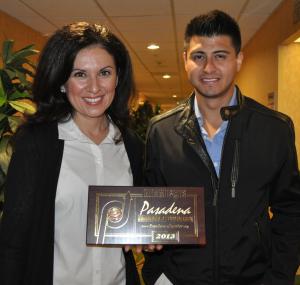 Kathy Hernandez and Ceasar Cano with WOW International