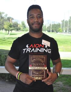 Marcus with Aion Training