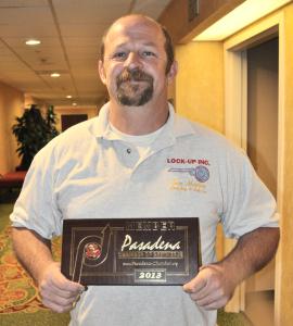 Jason DuNah with Lock Up, Inc./San Marino Lock, Key and Safe