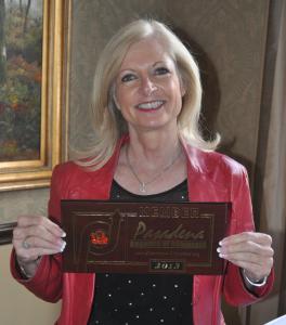 Event planner Peggy Kelley with Timeless Celebrations
