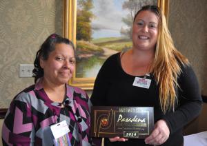 Liz Villatoro and Melissa Smith of Costco