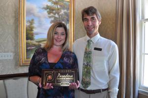 Melissa Moczulski and Steve Merryman of Brandywine Homes.