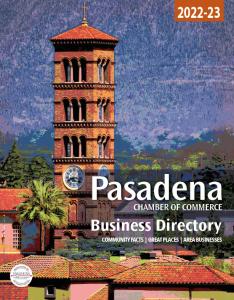 Pasadena Chamber 2022 Directory Cover