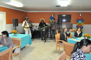 Guests and residents rock 'n rolled at the Pasadena Meadows opening.