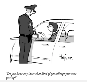 New Yorker cartoon about gas prices