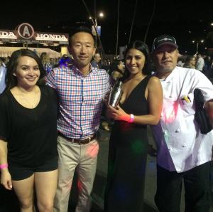 The team from Sushi Roku Pasadena prepared 'The Ish', Pasadena's Cocktail of the Year 2017. Sushi Roku Team