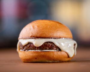 The Truffle Burger from Umami. Umami's Truffle Burger