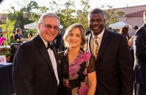 Mayor Terry Tornek and wife Maria were on hand for the inauguration of Ishmael Trone as 2016-17 Chair of the Board.