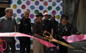 Danny Trejo cut the ribbon to celebrate Trejo's Cantina joining the Pasadena Chamber. Trejo's Cantina Opens