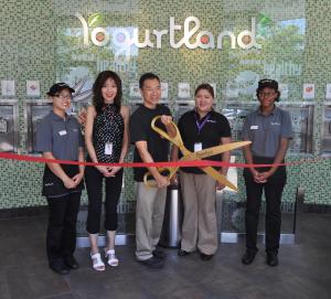 Yogurtland opened in South Lake Avenue.
