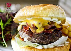 Cheeseburger Week logo burger