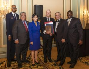 A.J. Longa & Associates was recognized assail business Corporate Citizen of the Year