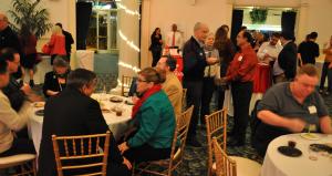 Guests enjoyed food donated by generous Chamber members.